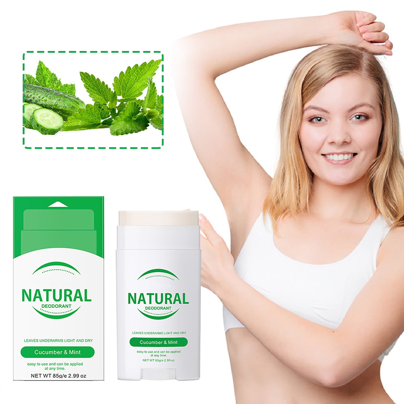 Jrocdr Natural Refreshing Underarm Fragrance Odor And Antiperspirant