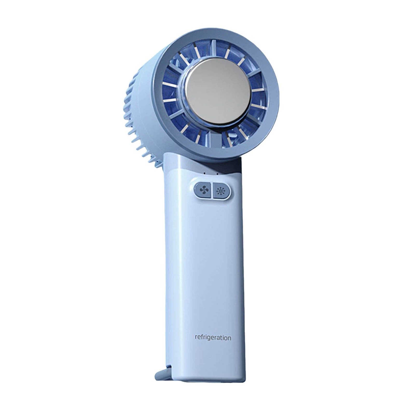 Jrocdr New Handheld Portable Iced Fan Small Desktop Semiconductor