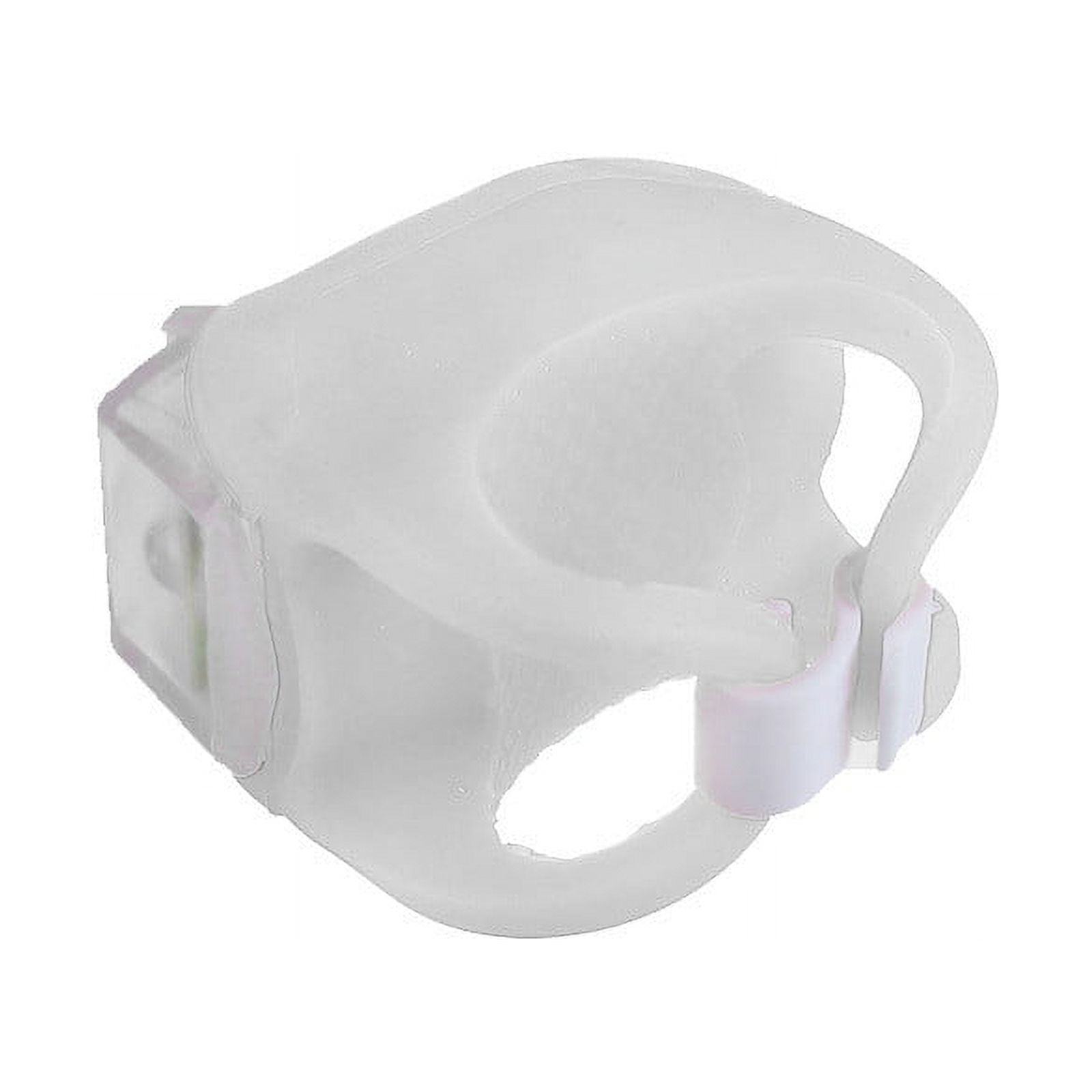 Jrocdr New Silicone Lighting LED Light Lamp Flashlight Bike WH Flashing