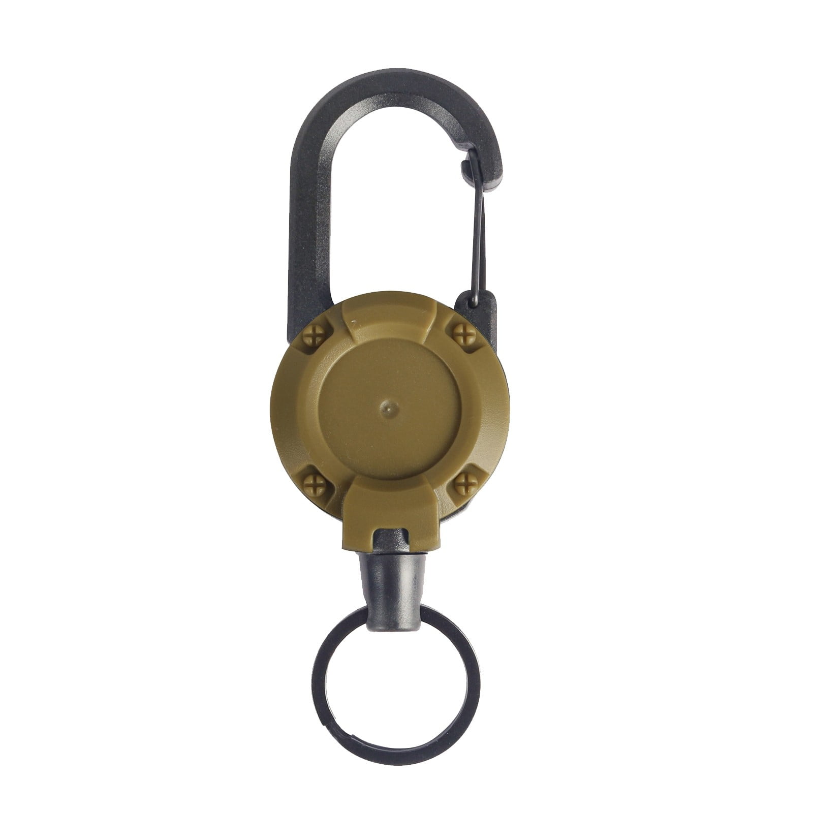 Jrocdr Outdoor Automatic Retractable Wire Rope Luya Keychain Heavy Duty