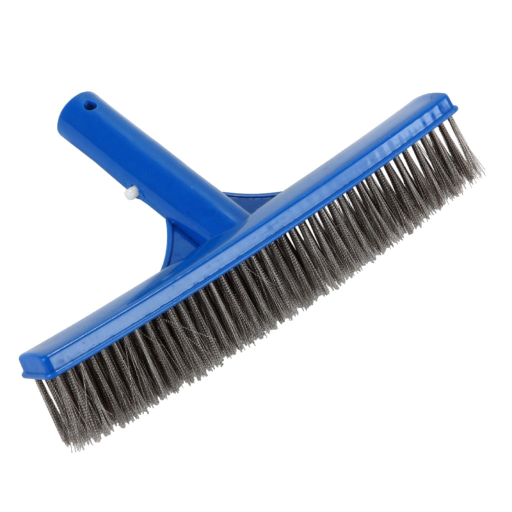 Jrocdr Pool Cleaning Brush 10inch Pool & Spa Brush With Stainless