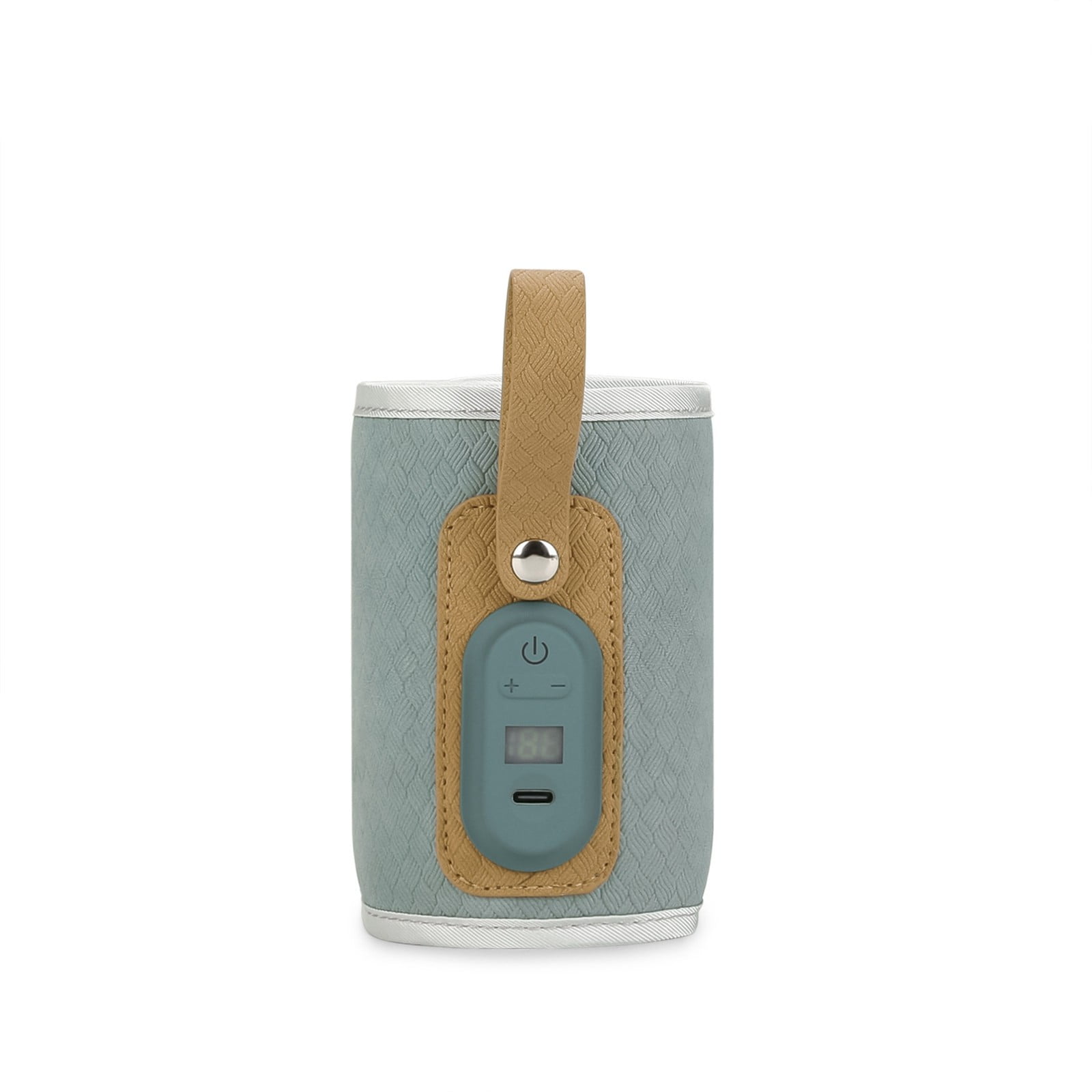 Jrocdr Portable Baby Bottle Warmer Rechargeable Baby Bottle Warmer