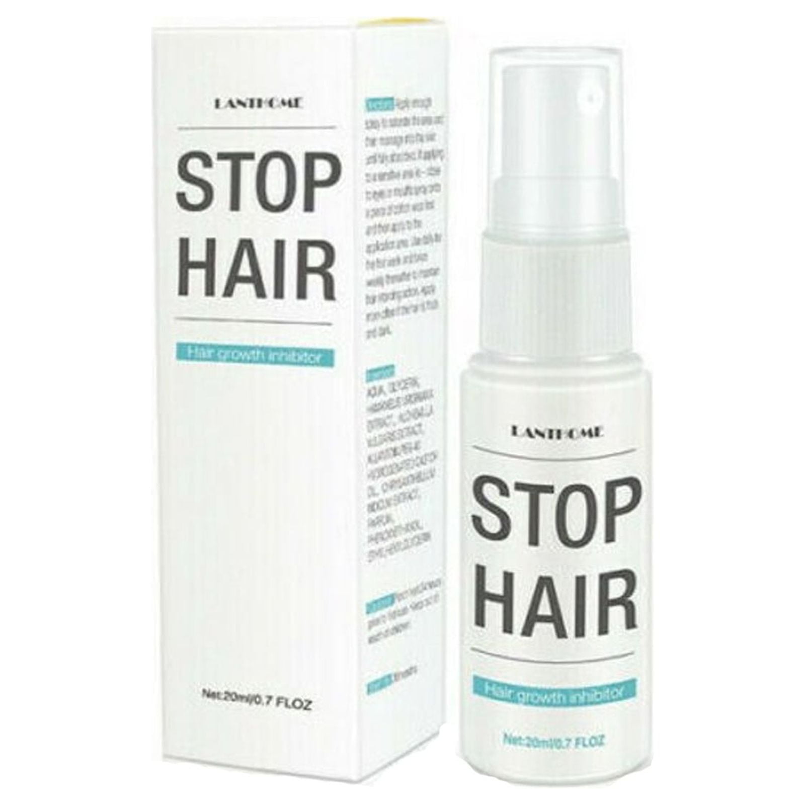 Jrocdr Powerful Hair Removal Spray Stop Remover 20ml US Wax for Nose