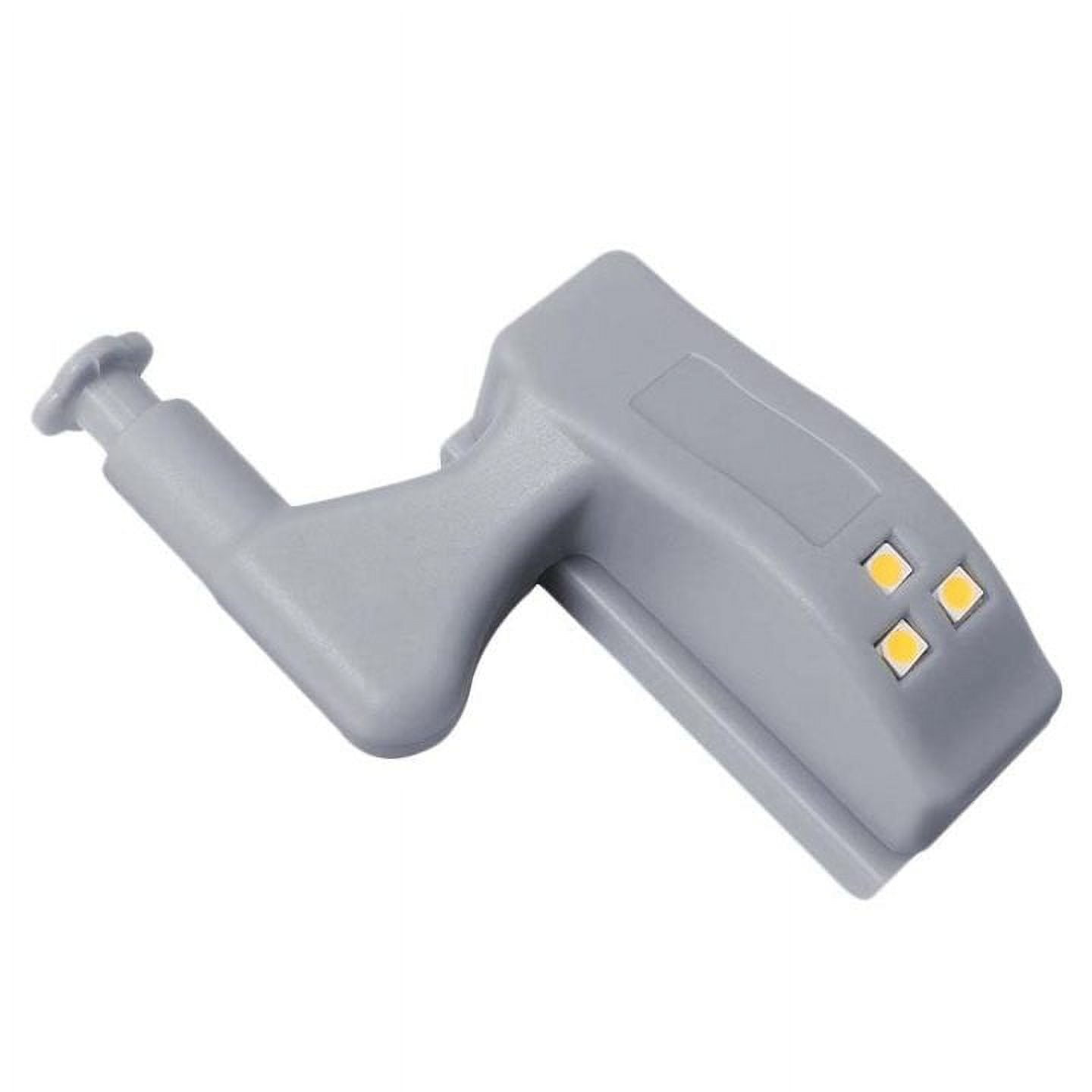 10 Stück LED-Scharnierleuchten – Sensorlicht Für Schrank & Kleiderschrank, Warm/weiß, Batterie Inkl.