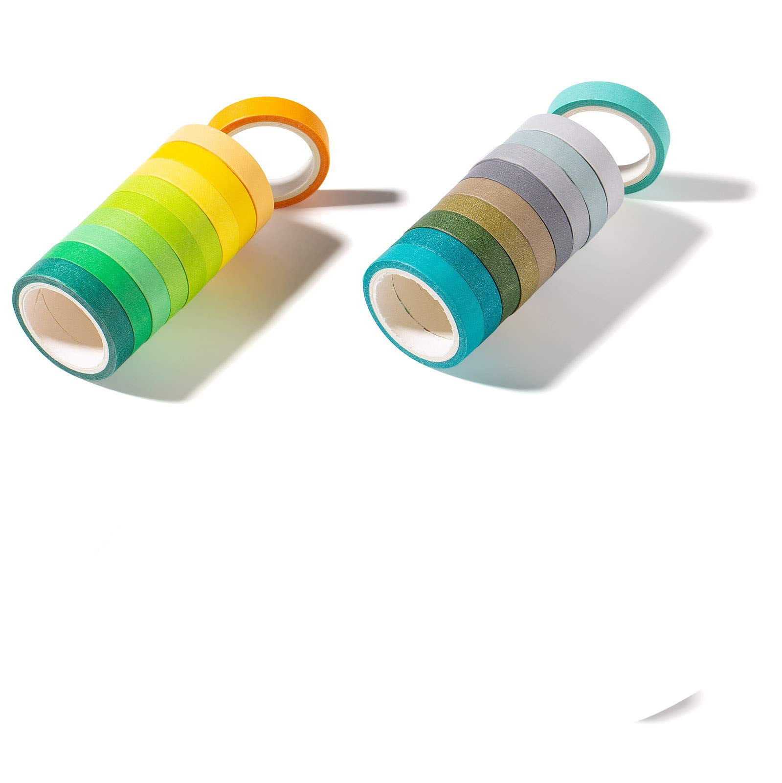 Jrocdr Tape Set,Colored Decorative Masking Tapes,40 Rolls Painters Tape