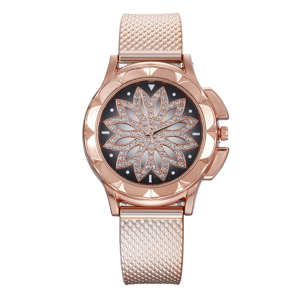 Jrocdr The Latest Top Fashion Ladies Steel Belt Watch Wild Lady