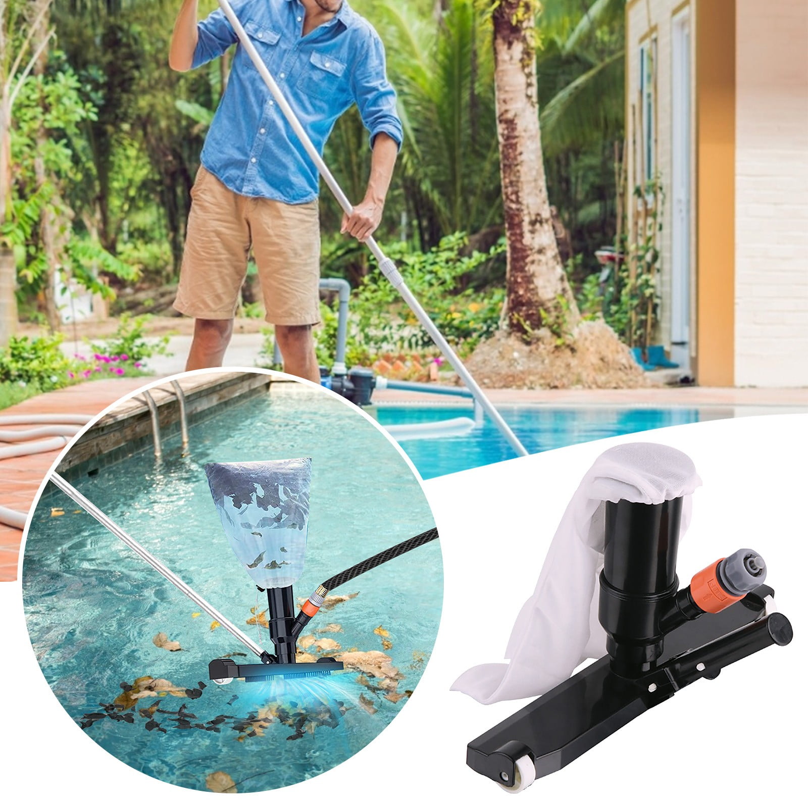 Jrocdr To Upgrade The Pool Vacuum Cleaner Is Suitable For Vacuum Head