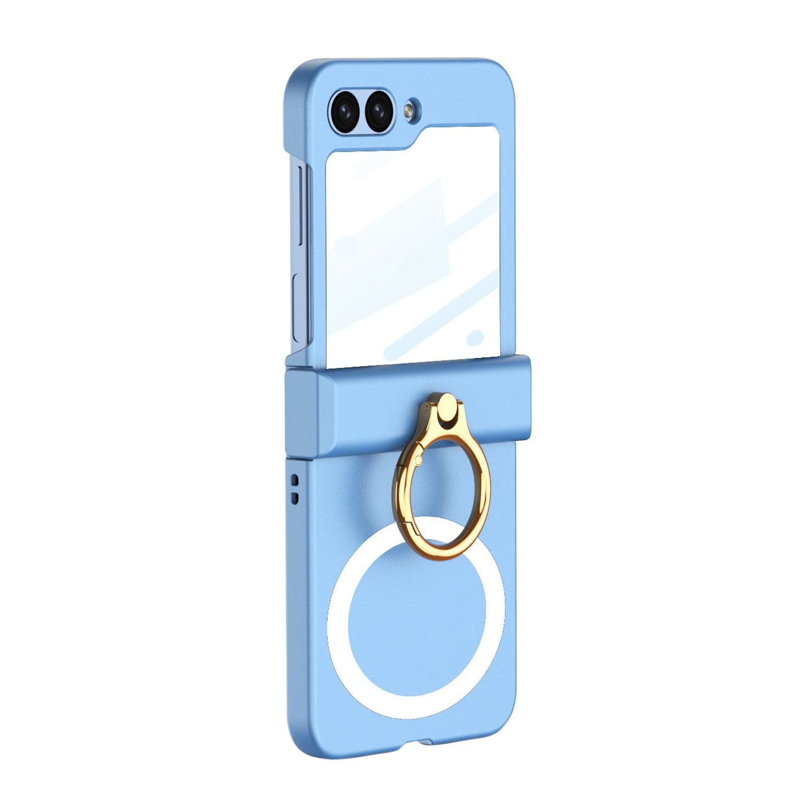 Jrocdr Ultra Thin Captivating Ring Holder PC Case Film Integrated Phone