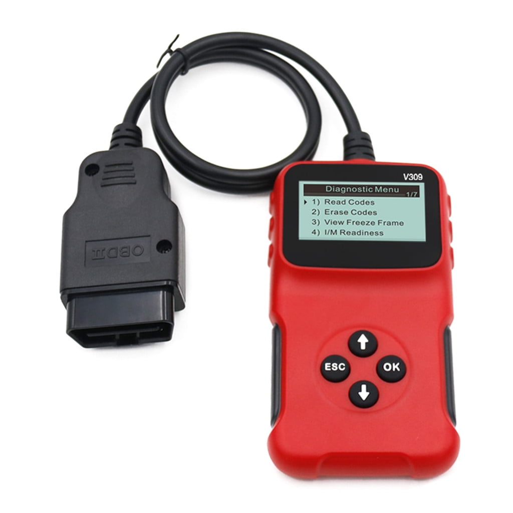 Jrocdr Universal OBDII Diagnostic Tool Scanner Code Reader Car Code Scan Car Check Engine