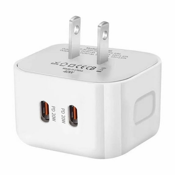 Jrocdr Upgrade Your Charging Game: 20W Type C Charger For Unmatched Power And Flexibility" Fast Charger Wall Charger Block