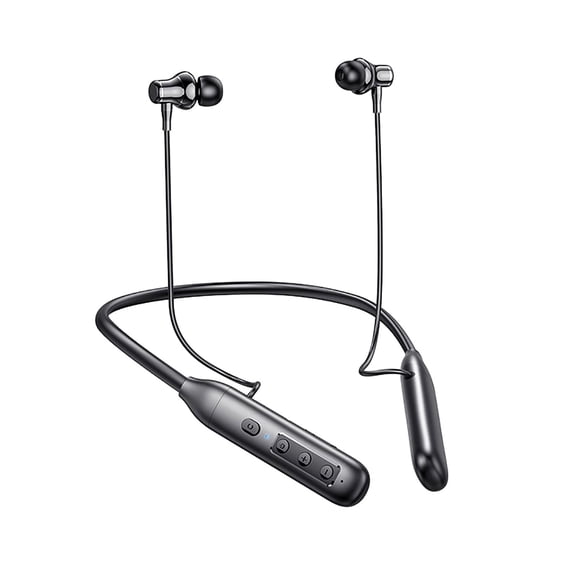 Jrocdr Wireless Earbuds, Bluetooth Headset Wireless Earphones Computer Headphones with Microphone Wireless Ear Buds Blu Tooth Compatible for Android, Black Noise Cancelling Pc Microphone