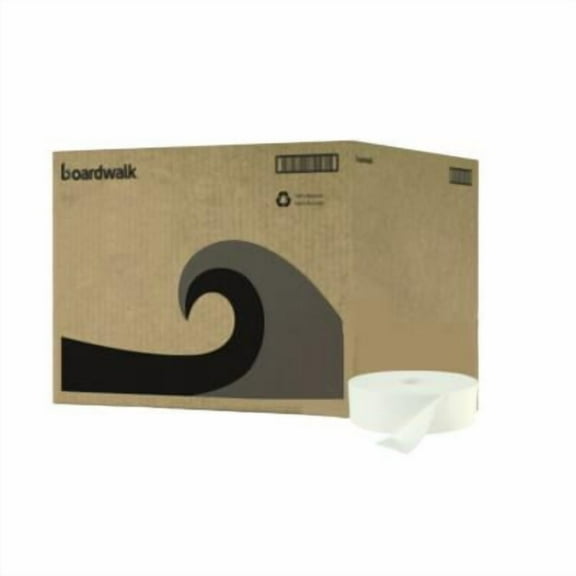 3.5 in. x 2000 ft. JRT Septic Safe 2-Ply Bath Tissue - Jumbo, White (6/Carton)