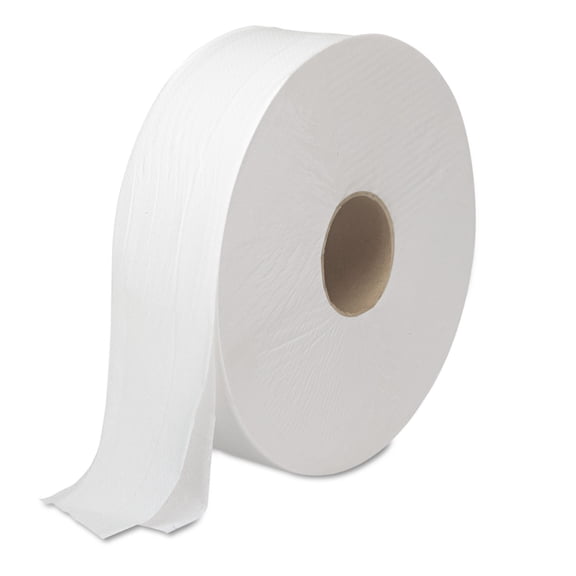 3.5 in. x 2000 ft. JRT Septic Safe 2-Ply Bath Tissue - Jumbo, White (6/Carton)