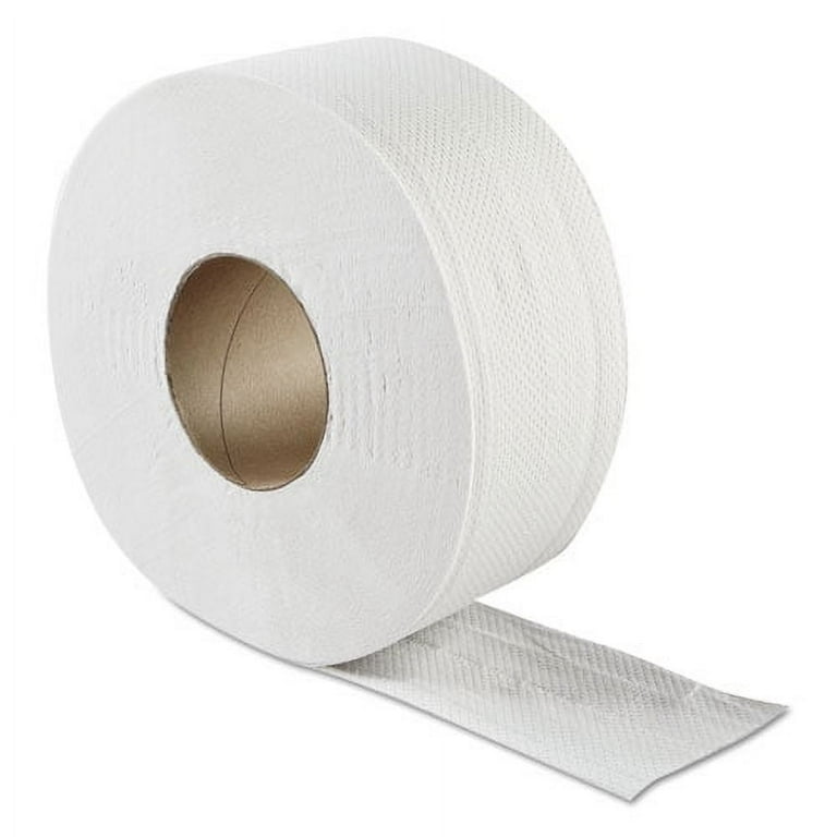 JRT Jumbo Bath Tissue, Septic Safe, 2-Ply, White, 3.3 JRT Jumbo Bath Tissue, Septic Safe, 2-Ply, White, 3.3