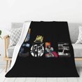 thumbnail image 1 of Js Music Coles Flannel Blanket Air Conditioning Blanket Nap Blanket Sofa Throw Blanket Throw Blankets 40"X30", 1 of 6
