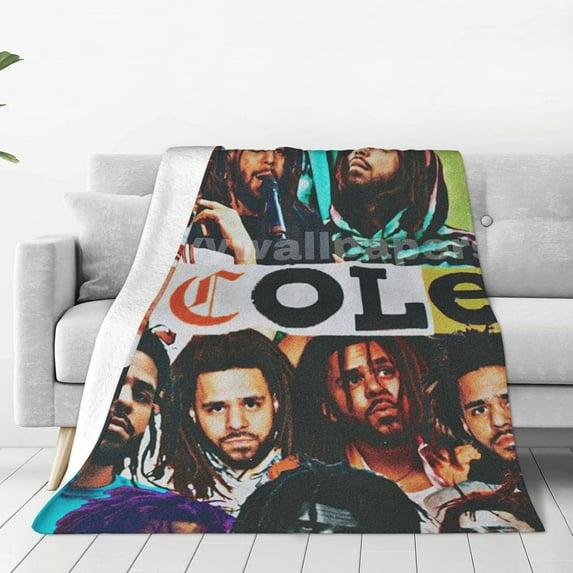 Js Music Coles Flannel Blanket Air Conditioning Blanket Nap Blanket Sofa Throw Blanket Throw Blankets 60"X50"