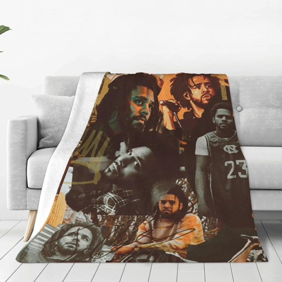 Js Music Coles Flannel Blanket Air Conditioning Blanket Nap Blanket Sofa Throw Blanket Throw Blankets 60"X50"