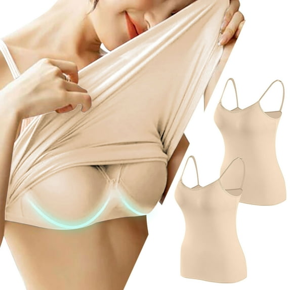 Jsaierl Bras for Women No Wire Support T-shirt Bras Cotton Full Coverage Bralettes Stretch Everyday Full Figure Bras 2 Packs