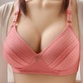 thumbnail image 1 of Jsaierl Bras for Women No Wire Support Underwire Bra Seamless Comfortable Bralettes Shapewear Full Coverage T-Shirt Bras, 1 of 3