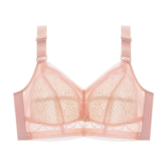 Jsaierl Bras for Women Plus Size Lift T-shirt Bras Seamless Sexy Bralettes Elegant Everyday Full Figure Bras