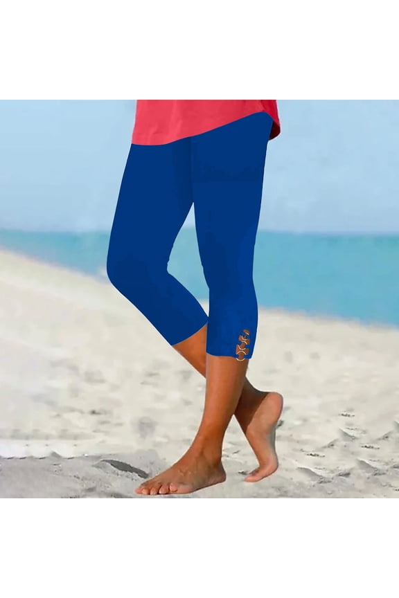 Capri Leggings Women Plus Size Elastic Waist Capri Shorts Petite Silm Fit Drawstring Skimmer Pants Sports Solid Color Lightweight Capris Casual Capris for Women