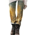 thumbnail image 1 of Jsaierl Christmas Cute Graphic Tummy Control Yoga Pants for Women Lightweight High Waist Capris Legging Casual Workout, 1 of 5