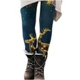 thumbnail image 1 of Jsaierl Christmas Cute Graphic Tummy Control Yoga Pants for Women Lightweight High Waist Capris Legging Casual Workout, 1 of 5