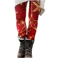 thumbnail image 1 of Jsaierl Christmas Leggings for Women, Christmas Leggings Holiday Yoga Pants Xmas Workout Athletic High Waisted Leggings, 1 of 5