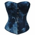 thumbnail image 1 of Jsaierl Corset Tops for Women Plus Size Sleeveless Halloween Costumes Renaissance Corset Party Bodysuit Corsets Going Out Bustier Shapewear, 1 of 3
