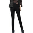 thumbnail image 1 of Jsaierl Fleece Lined Leggings Women Winter Warm Thick Tights Thermal Fuzzy Pants Petite Athletic Workout Legging, 1 of 5
