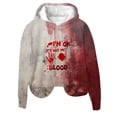 thumbnail image 1 of Jsaierl Halloween Sweatshirts for Women Cute Pumpkin Ghost Graphic Sweatshirt Trendy Round Neck Hoodies Long Sleeve Tunic Pullover Tops Halloween Party Supplies, 1 of 3