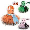 thumbnail image 1 of Jsaierl Kids Baby Girls Bam Bam Costume Caveman Cavegirl Stone Age Outfit for Girl Boy Cosplay Dress Up Photo Shoot, 1 of 8