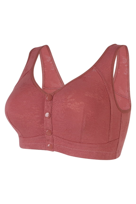 Nursing Bras for Women Front Closure Wireless Lift T-shirt Bras Seamless Sexy Bralettes Stretch Breathable Full Figure Bras