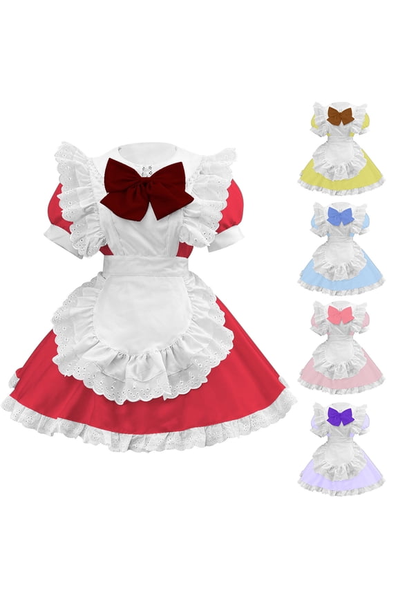 Oktoberfest Dress for Women Plus Size Retro Halloween Costumeses Victorian Adult Costumes Steampunk Medieval Dresses