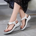 thumbnail image 1 of Jsaierl Orthopedic Sandals for Women Casual Summer Close Toe Sandals Comfortable Arch Support Sandals Fashionable Beach Sandal Size 5.5, 1 of 5