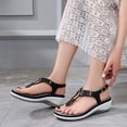 thumbnail image 1 of Jsaierl Orthopedic Sandals for Women Casual Summer Close Toe Sandals Comfortable Arch Support Sandals Fashionable Beach Sandal Size 6.5, 1 of 6