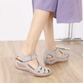 thumbnail image 1 of Jsaierl Orthopedic Sandals for Women Casual Summer Close Toe Sandals Comfy Arch Support Sandals Walking Breathable Sandal Size 7.5, 1 of 6