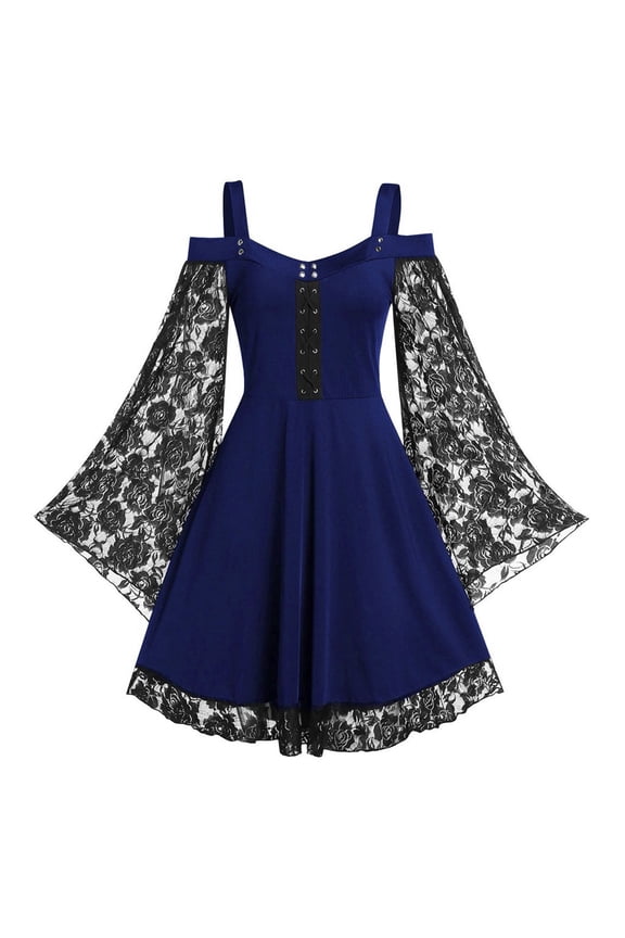 Renaissance Costume for Women Vintage Medieval Elegant Gothic Maxi Dresses Cosplay Party Steampunk Ball Gown Chemise Dress
