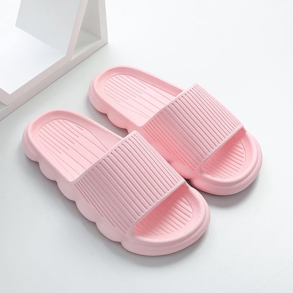 Jsaierl Slippers for Women Dressy Summer Open Toe Sandals Comfy Slip On Sandals Fashionable Breathable Sandal Size 7.5