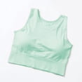 thumbnail image 1 of Jsaierl Sports Bras for Women No Wire Yoga Fitness T-shirt Bra Cotton Padded Bralettes Soft High Support Sports Bras, 1 of 3