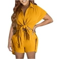 thumbnail image 1 of Jsaierl Two Piece Outfits for Women Summer Short Sleeve Casual Tops and Wide Leg Pants Sets 2 Piece Lightweight Flowy Outfits Sets, 1 of 5