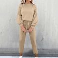 thumbnail image 1 of Jsaierl Women's 2 Piece Outfits Long Sleeve Pullover Sweatshirt Jogger Pants Sweatsuit Lounge Sets Fall Outfits for Women 2025, 1 of 6