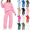 thumbnail image 1 of Jsaierl Women's 2 Piece Outfits Long Sleeve Pullover Sweatshirt Jogger Pants Sweatsuit Lounge Sets Fall Outfits for Women 2026, 1 of 9