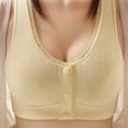 thumbnail image 1 of Jsaierl Women's Bras Front Closure Plus Size Support T-shirt Bras Seamless Full Coverage Bralettes Stretch Breathable Full Figure Bras, 1 of 3