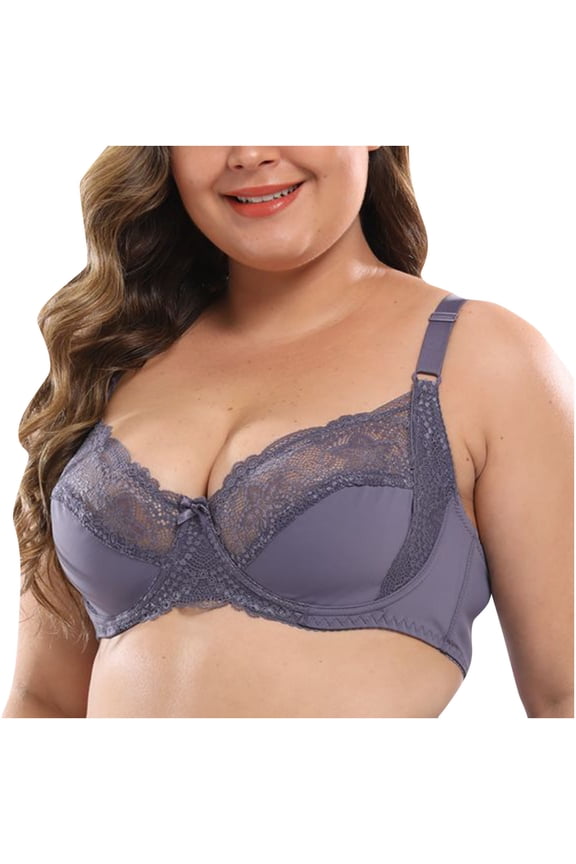 Women's Bras Plus Size Push Up T-shirt Bras Older Women Seamless Sexy Bralettes Flexed Fit Breathable Full Figure Bras