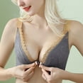 thumbnail image 1 of Jsaierl Women's Bras Plus Size Push Up T-shirt Bras Seamless Full Coverage Bralettes Stretch Everyday Full Figure Bras Front Closure, 1 of 7