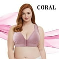 thumbnail image 1 of Jsaierl Women's Bras Wireless Support Underwire Bra Seamless Comfortable Bralettes Shapewear Full Coverage T-Shirt Bras, 1 of 9