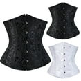 thumbnail image 1 of Jsaierl Women's Corset Top Plus Size Sleeveless Gothic Renaissance Corset Retro Corset Lingerie Casual Bustier Shapewear, 1 of 1