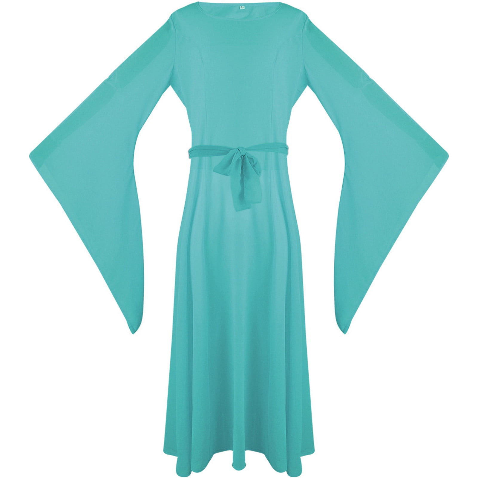 Jsaierl Women's Halloween Costumes Vintage Medieval Elegant Gothic Maxi