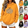 thumbnail image 1 of Jsaierl Women's Halloween Sweatshirts Plus Size Pumpkin Graphic Pullover Hoodies Fall Classic Long Sleeve Shirt Tops Halloween Costumes, Sizes S-2XL, 1 of 6